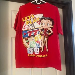 Vintage Betty boop T shirt size Large